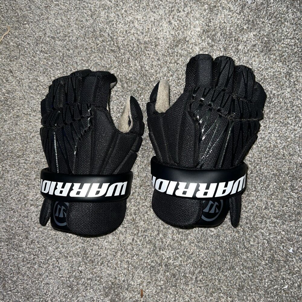 WARRIOR lacrosse gloves blac , BNGJR18